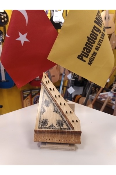 PUANDORG KANUN MİNYATÜR - Müzik Aleti - AHŞAP - ÖZEL ÜRETİM - HEDİYELİK -