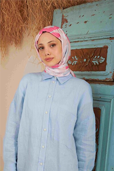 İpekhan Comfort Arya Shawl Pink 3028-15