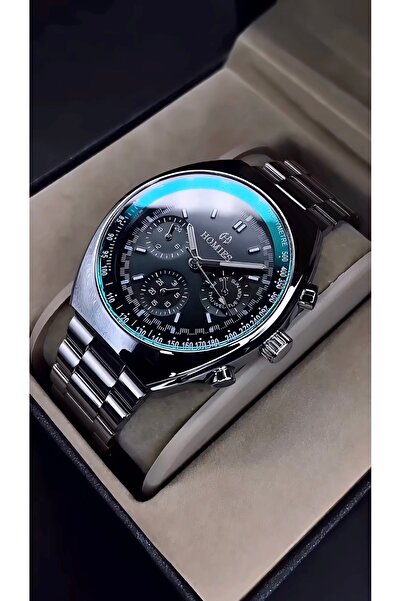 Store Functional Seiko Model Steel Inside Black Men's Watch