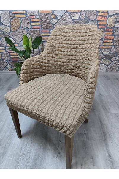 COVER TEKSTİL Yeni model büyük kollu sandalye kılıfı