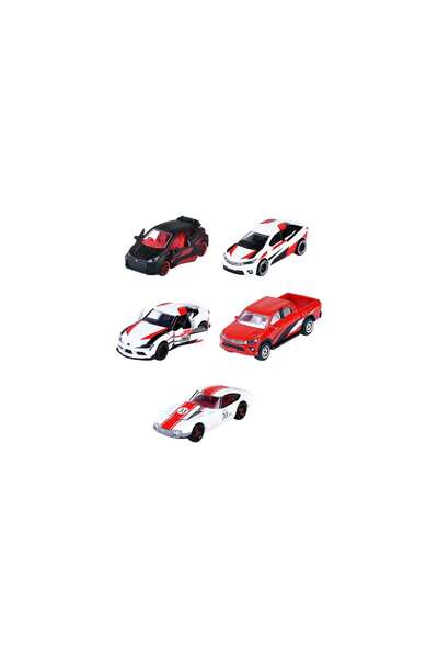 Mercaton Majorette Toyota Racing set with 5 cars