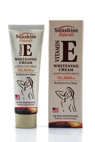 Sunshine Naturals Vitamin E Cream for Whitening Sensitive Areas by 100ml