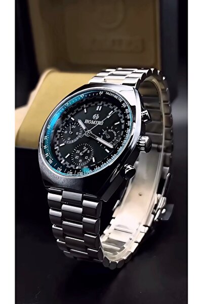 Store Functional Seiko Model Steel Inside Black Men's Watch