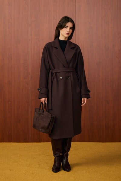 mervis Women's 1572 Kuala Kaşe Coat