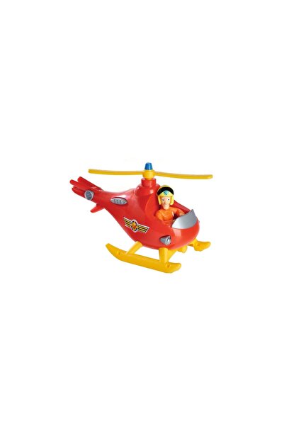 Mercaton Simba Fireman Sam Wallaby Helicopter with Tom Figure
