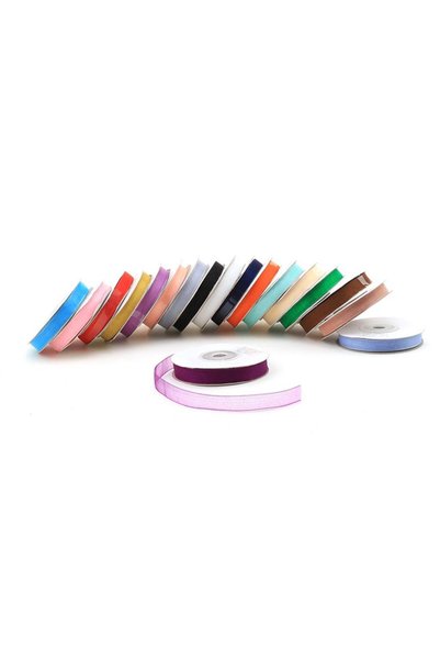 Ta-Fu Global (4 bucăți) Panglici din tul colorate organizate 10 mm 25 m