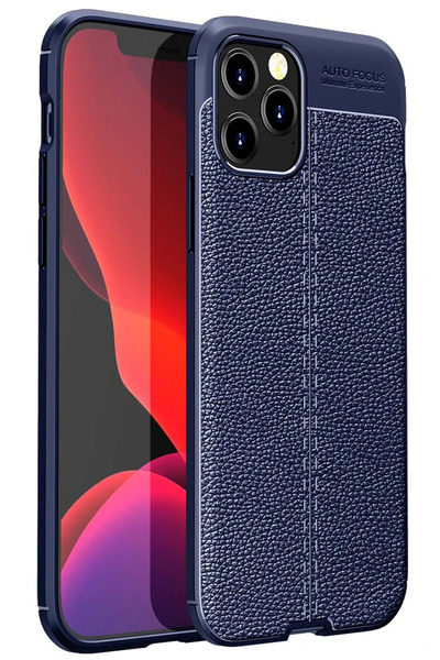 NewFace Sptrns iPhone 12 Pro Case Auto Focus Cover (143532) - Navy Blue