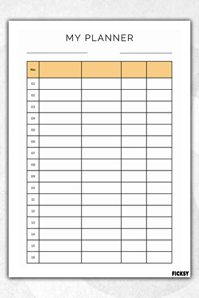 Ficksy Timeless Multipurpose Daily Weekly Monthly Planner - A5 Size to Do - 5...