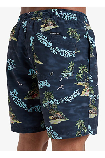 Quiksilver EQYJV04100 EVERYDAY STRAIGHT VOLLEY Siyah Normal Bel Standart Kalıp Erkek Şort Mayo