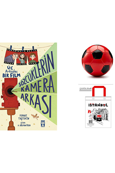 Timaş Çocuk Sözcüklerin Kamera Arkası - futbol topu ve bez çanta hediyeli