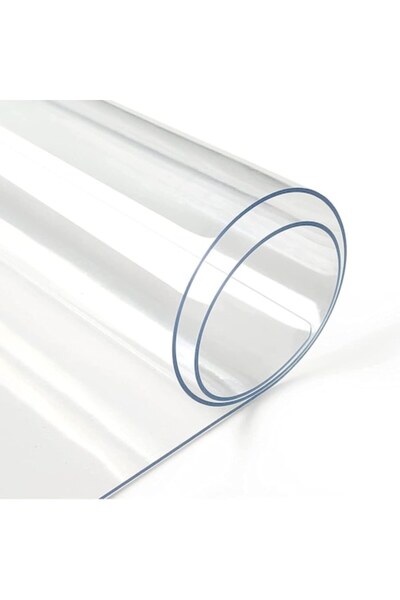 EBA Protective Table Cover eBA®, Non-Slip and Water Resistant, Transparent PVC, 120 x 60 cm