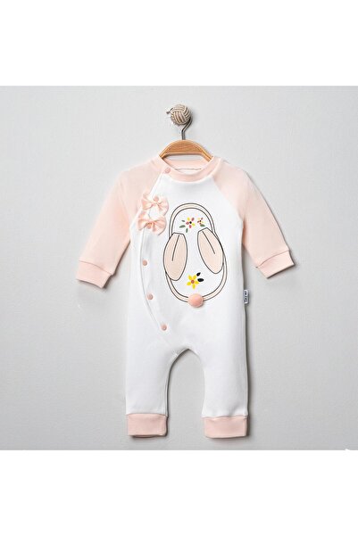 mandalinsbaby Baby girl rabbit jumpsuit
