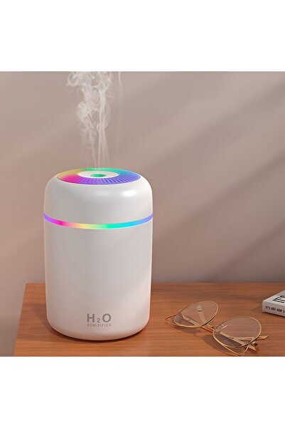 MDKConceptShop Led Işıklı Yeni Nesil Oda Araç İçi Nemlendirici Hava Nemlendirici