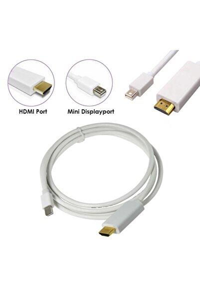 Koodmax 5 Metre 4k 60Hz Mini Displayport ( Thunderbolt ) To Hdmi Çevirici Kablo