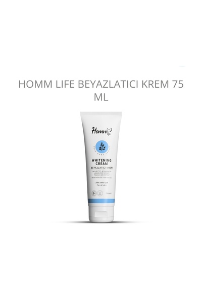 Homm Bitkisel Homm Life Cilt Beyazlatıcı Krem 75 ml