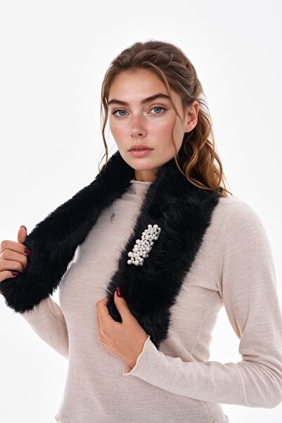 bacc Black2 Internal Plush Scarf Neck Collar Bcnsv-25Wt1018