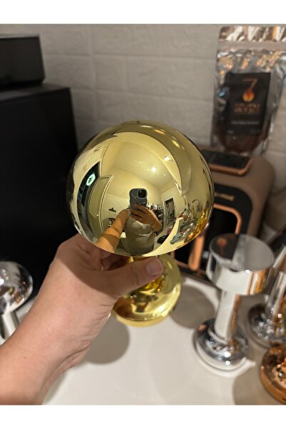 SEVEN7 Dokunmatik lamba gold gümüş bronz mantar