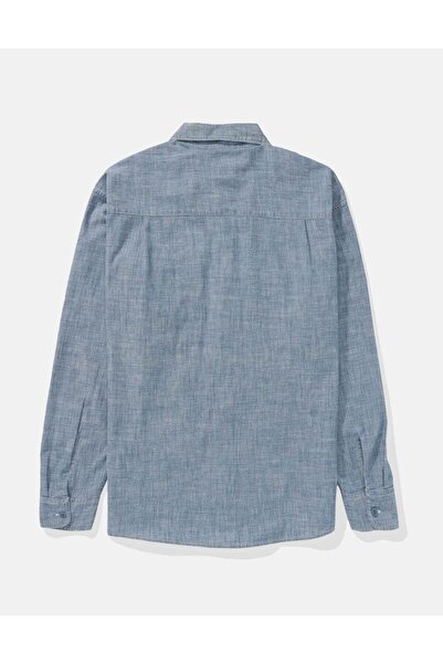 AMERICAN EAGLE AE Relaxed Fit Denim Shirt