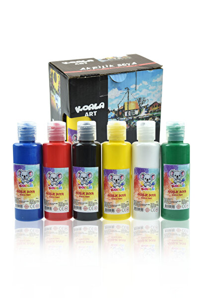 Kids Like Varte 6 Renk 70 ML Akrilik Boya Seti