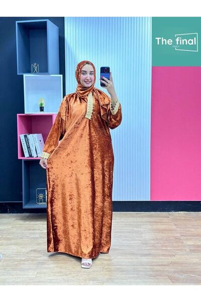 The final touch اسدال قطيفة مقاس واحد تلبيس وزن 90 كيلو