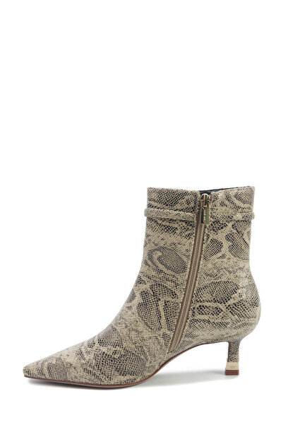 Nine West BRELLA2 5PR Μπεζ Γυναικείες μπότες με τακούνι