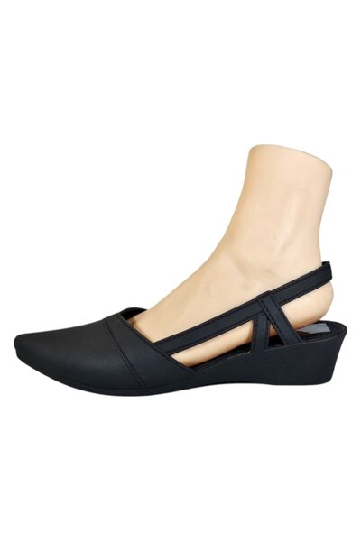 Vadodara - Women's Shoes Rubber Type, Matte Look, Black, Size 38