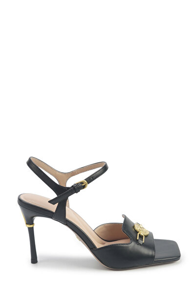 Nine West INGRIDA 5PR Siyah Kadın Topuklu Sandalet