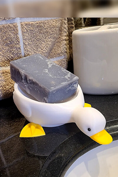 Genç 3D Dozator de săpun Rață |   Accesoriu de baie durabil și decorativ |   ...