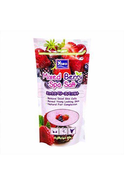 YOKO مقشر الجسم يوكو سبا سولت بالتوت المختلط ٣٠٠ غرام