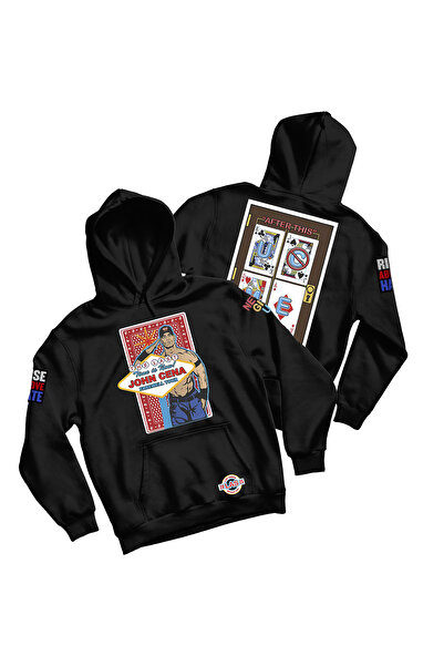 l'eivor Hanorac cu glugă cu trei fire cu imprimeu John Cena UC ME Never Give Up