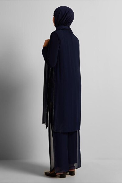 Alvina 20724 New Multi Chiffon 2-Piece Pants Size 44-50