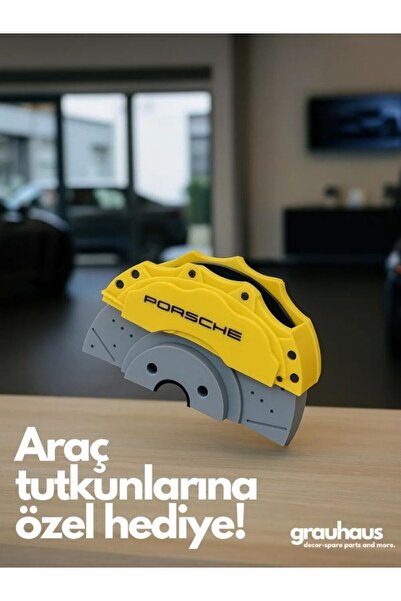 GRAUHAUS Porsche 911 Kaliper Dekoru Mercedes AMG Ev Dekorasyonu Ofis Dekorasyonu