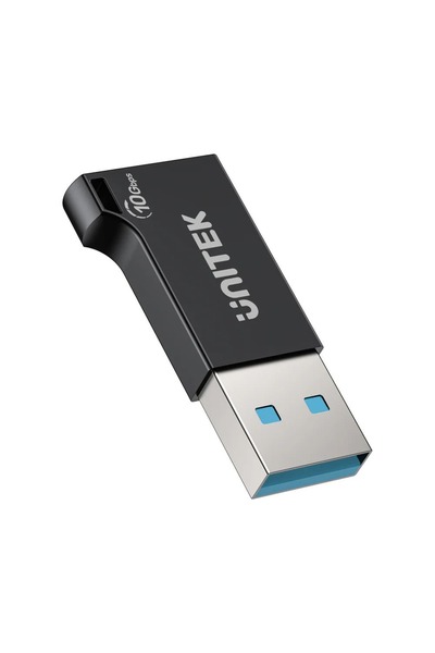 Unitek 10Gbps USB-A to USB-C Adapter – Fast Data Transfer, Durable Design, Black | A1049A