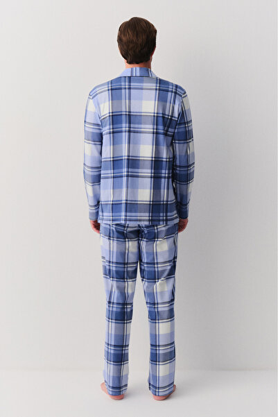 SUWEN Sam Erkek Maskülen Pijama Takımı
