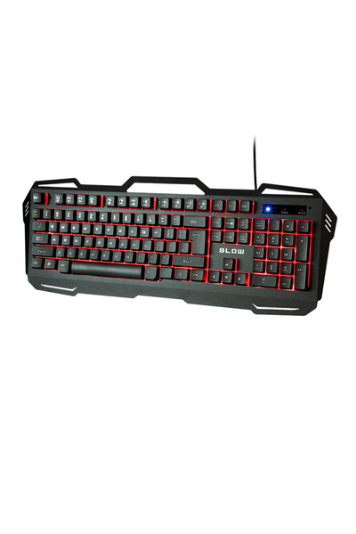 Blow USB keyboard with LED lighting, Adrenaline Cold Steel 10298, 104 keys, cable length 150cm