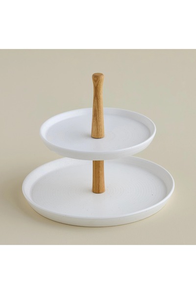 Generic حامل كيك إيلي ذو طبقتين