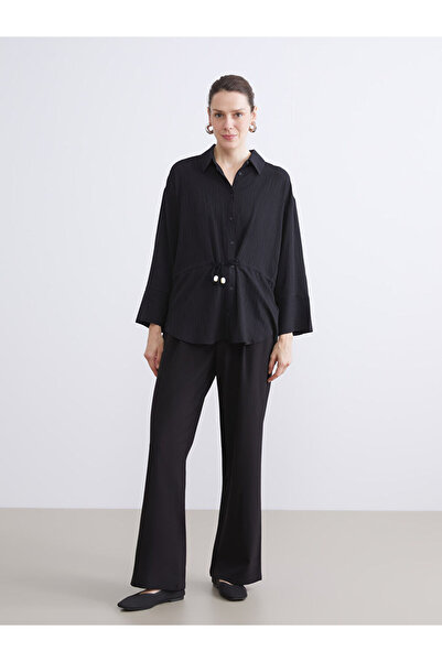 LC Waikiki Sparkling Selections from Shining Store |   Textured Women's Shirt