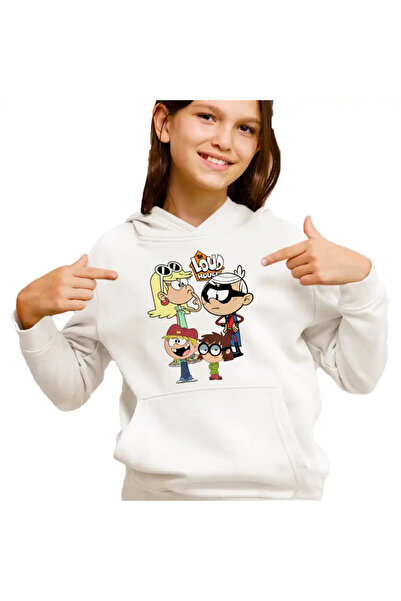 OEM Kids Girls' Sweatshirt The Loud House Lincoln Superhero