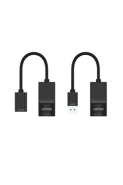 Unitek موسع USB عبر Cat 5/5e – أسود Y-UE01001