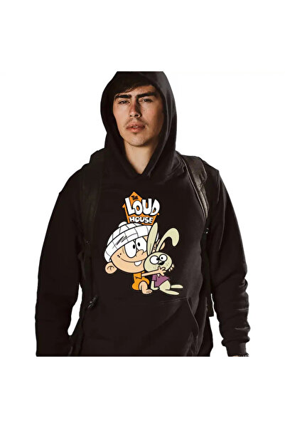 OEM Ανδρική Μπλούζα Φούτερ The Loud House Lincoln Baby