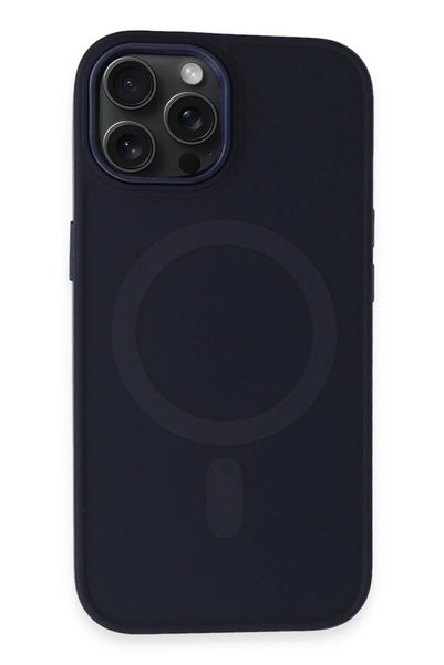 New Face Sptrns iPhone 15 Pro Case Oslo Magsafe Cover (100243) - Navy Blue