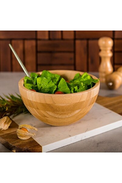 Alberto وعاء سلطة من الخيزران 19.8*9.5 سم
