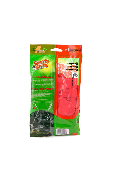 Scotch Brite Scotch-Brite Extra Heavy Duty Household Hand Gloves Medium Size – 1 Pair