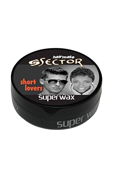 SEÇ Sector Hairmate Superwax Islak Görünüm Siyah Wax 150 Ml