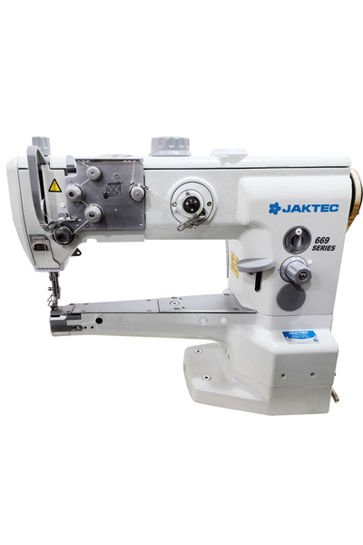Akyüzlü Makina Jaktek 669 Çift Pabuçlu Sanayi Dikiş Makinesi Deri & Kalın Kumaşlar