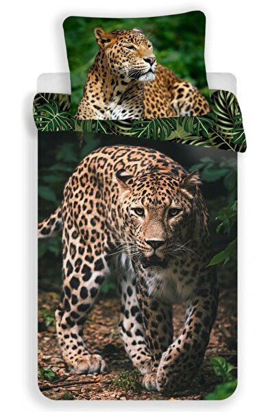 Animals Leopard bedding set 140×200cm, 70×90 cm