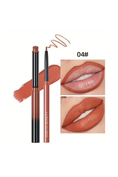 QIBEST Set de buze cu creion de buze și ruj solid, nuanța 004