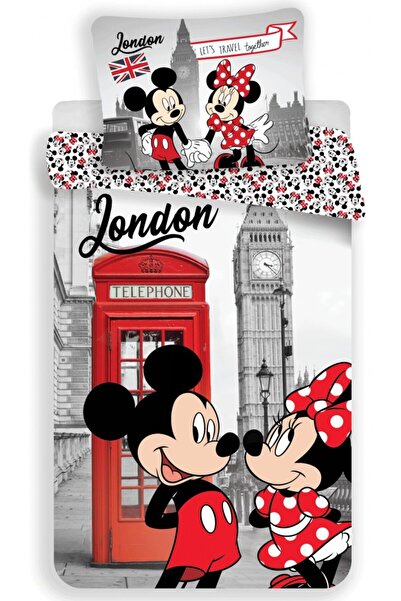 Minnie Mouse Disney Minnie London bed linen 140×200cm, 70×90 cm