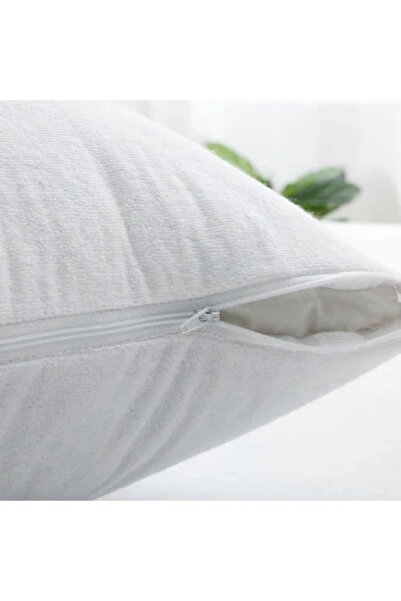 OEM Set 2 waterproof pillowcases with zipper, cotton, size 70x70 cm