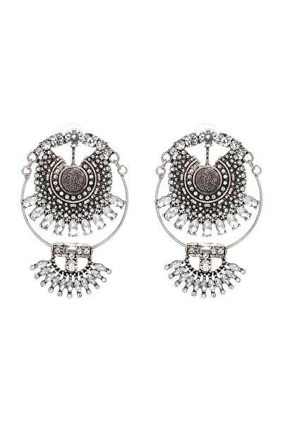 Pursehuit Ασημένια σκουλαρίκια με πέτρες Alinda C3